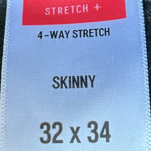 Men’s Black Stretch Skinny Jeans - Picture 3 of 3